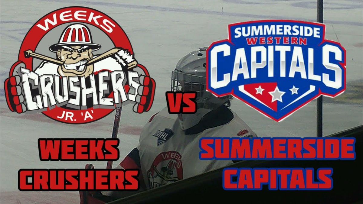 Pictou County Weeks Crushers at Summerside Western Capitals, 11 October | Event in Summerside | AllEvents