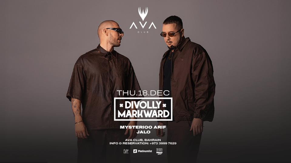 xDivollyx Markward live at AVA Club, 18 December | Event in Manama | AllEvents