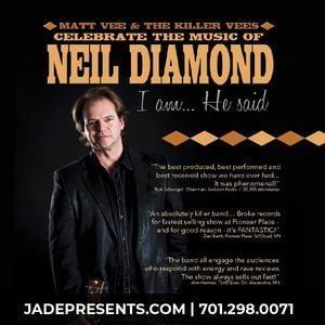 The Killer Vees - Celebrate Neil Diamond at Fox Theatre Hutchinson