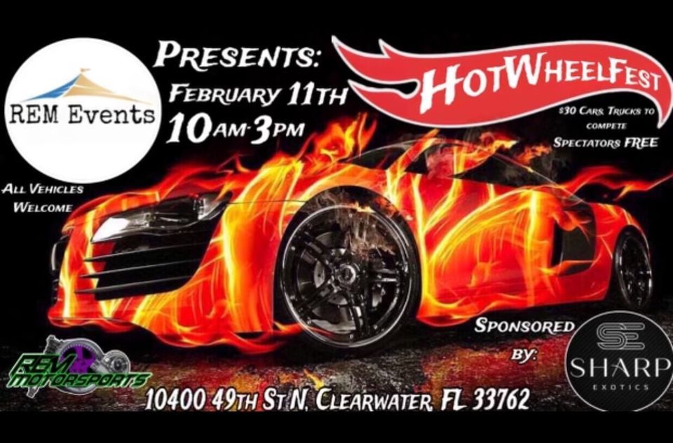 Hot wheel Car Show, Quaker Steak and Lube (10400 49th Street N