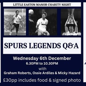 SOLD OUTAn Evening with Spurs Legends A Candid Q&A Session