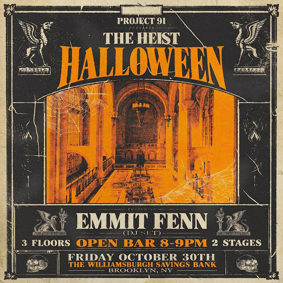 The Heist - Old Savings Bank Halloween ft. Emmit Fenn, One Hanson Place ...