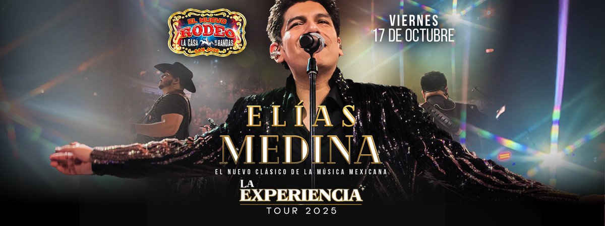 ELIAS MEDINA EN SAN JOSE, 17 October | Event in San Jose | AllEvents
