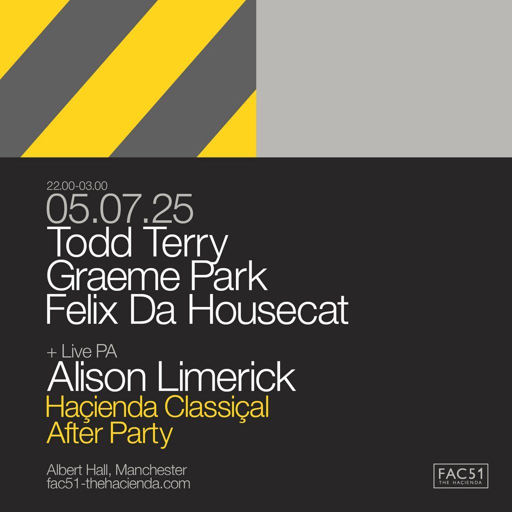 Hacienda Classical After Party, 5 July | Event in Manchester | AllEvents