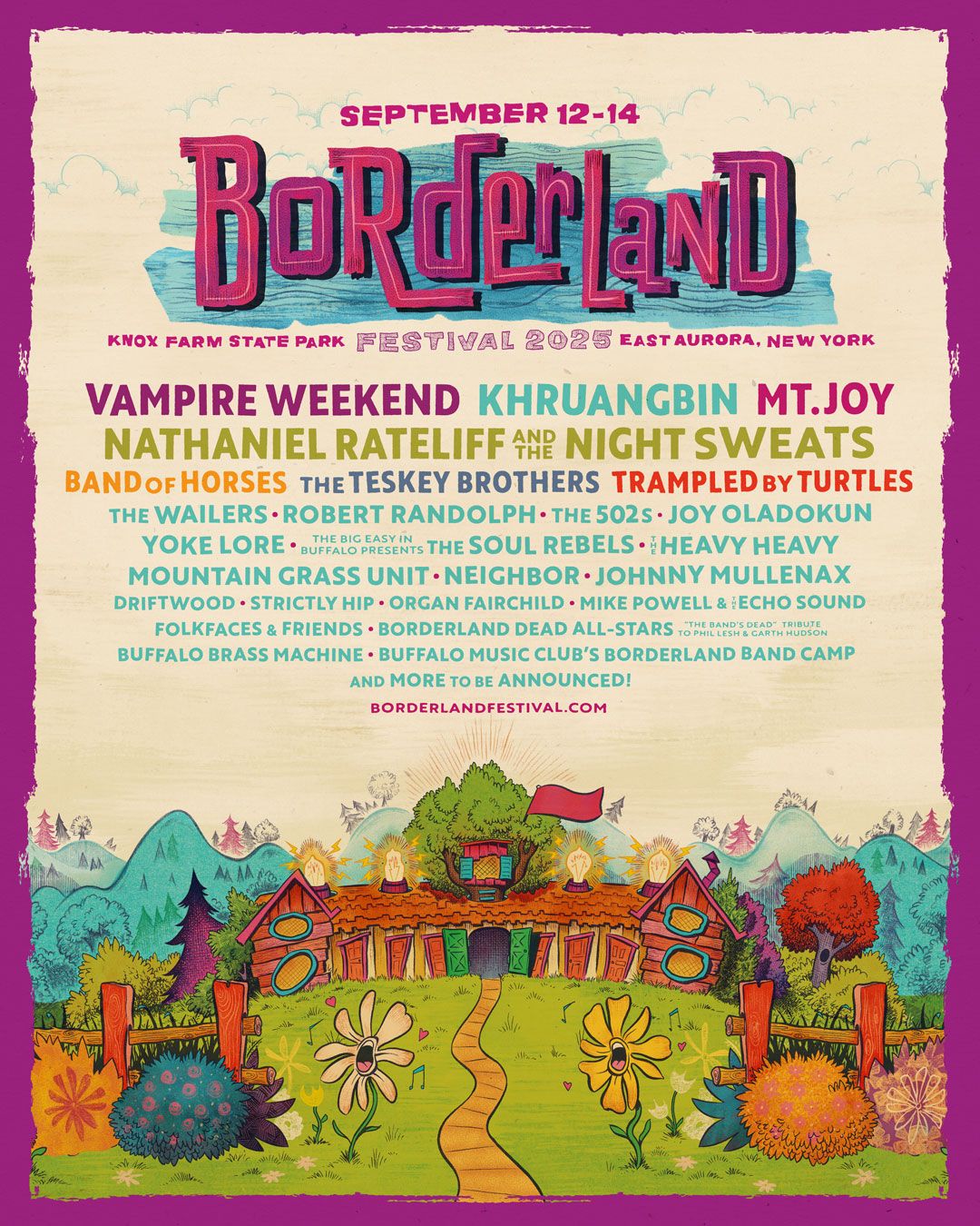 Borderland Festival - Friday, 11 September | Event in East Aurora | AllEvents