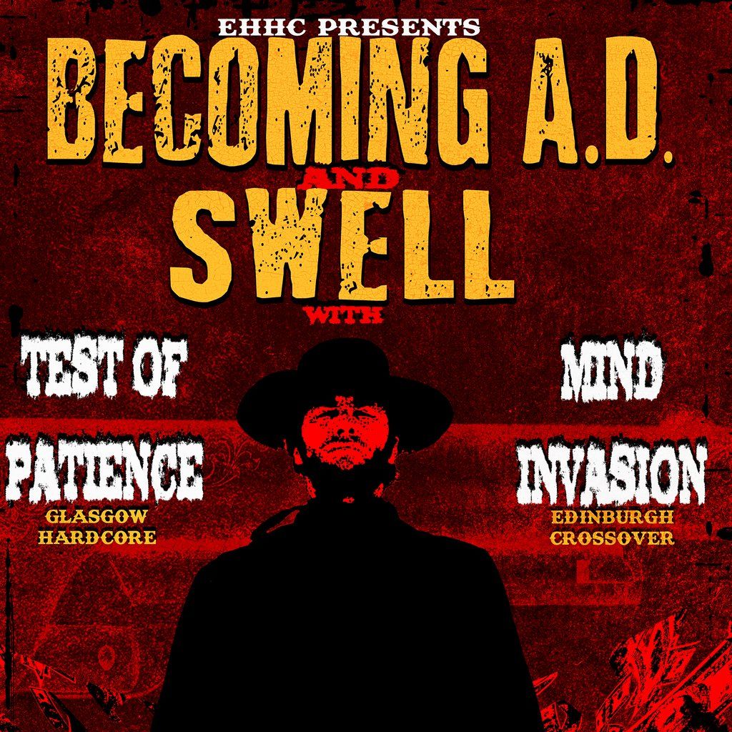 Becoming A.D. + Swell @ Banshee labyrinth, 27 July | Event in Edinburgh | AllEvents