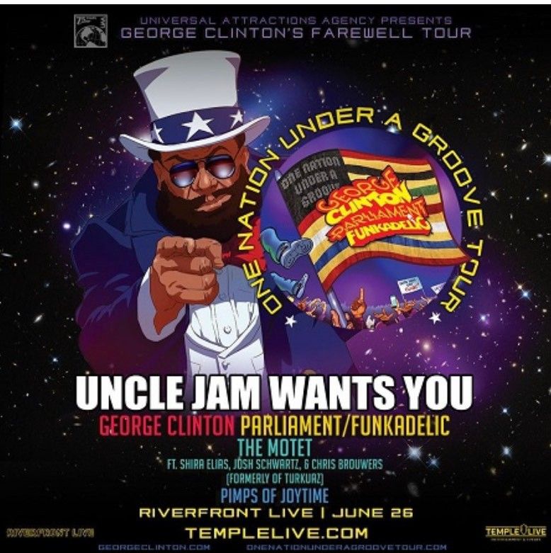 George Clinton Parliament/Funkadelic Concert 2022 - Bus Trip ...