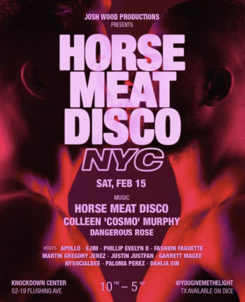 Horse Meat Disco New York at Knockdown Center, 27 June | Event in Maspeth | AllEvents