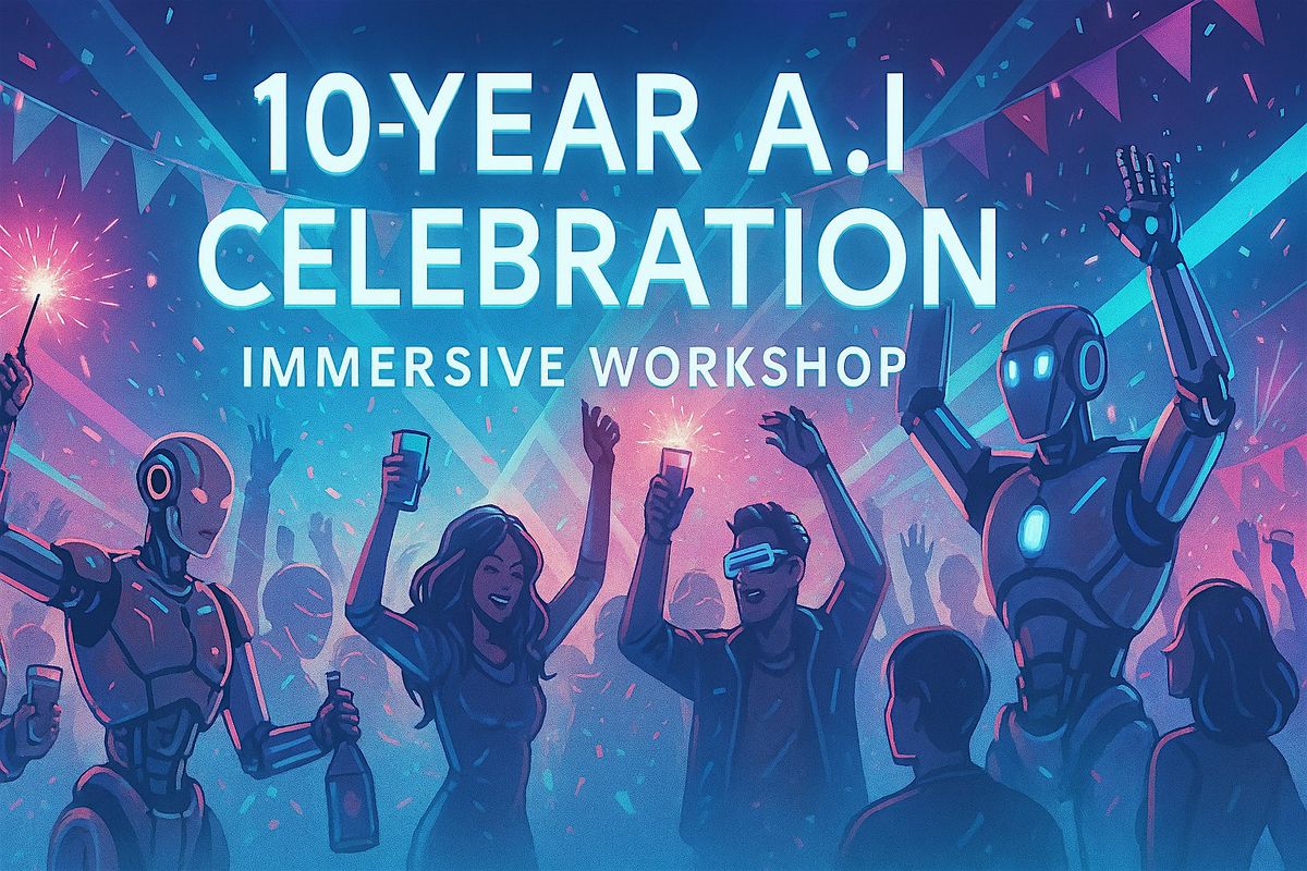 10 Years of AI – Immersive Celebration Workshop, 7 December | Event in Indianapolis | AllEvents