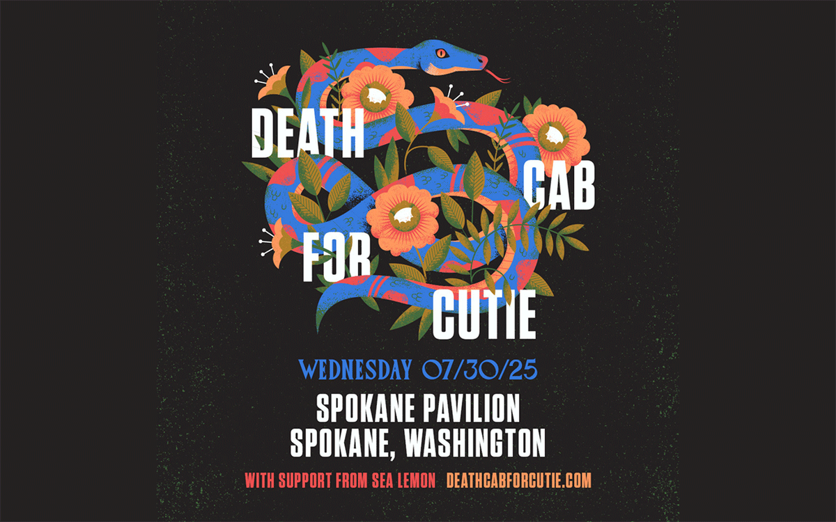 Parking Death Cab for Cutie with Sea Lemon, 30 July | Event in Bonner | AllEvents