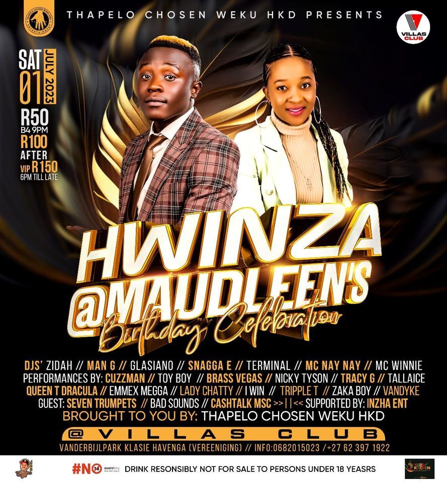 Birthday Celebration , Villas Club, Vanderbijlpark, 1 July 2023