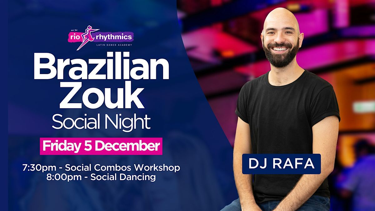 Friday Night Brazilian Zouk Social// with fun Social Combos Workshop, 5 December | Event in West End | AllEvents