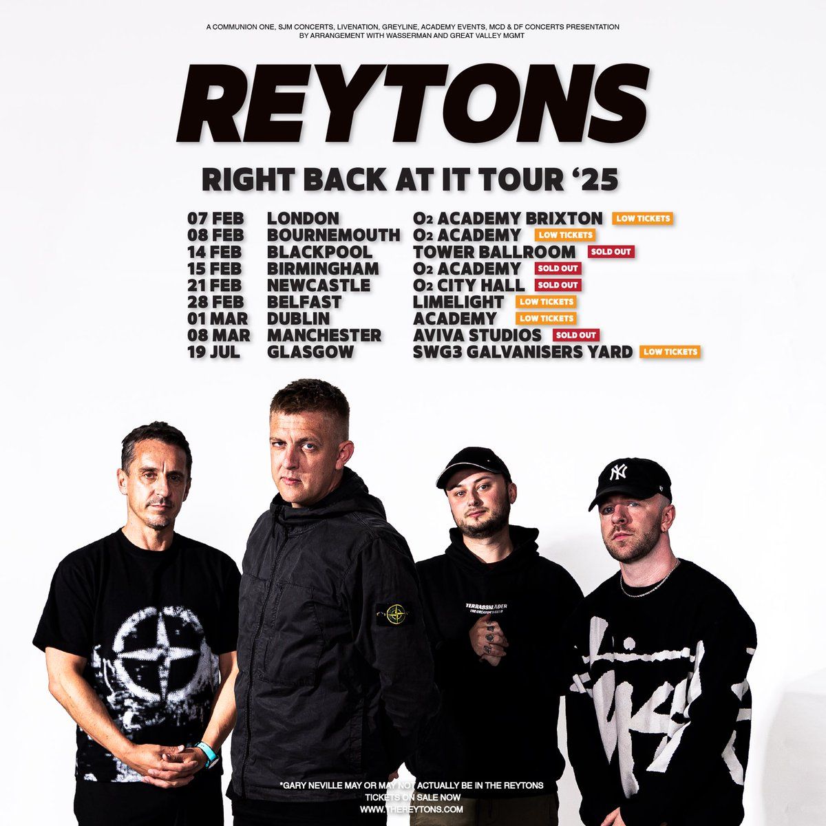 The Reytons at SWG3 Galvanizers Yard, 19 July | Event in Glasgow | AllEvents