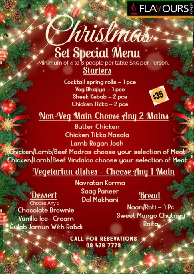 Christmas Dinner Festive Set Menu 25 Anzac Rd Browns Bay Auckland christmas-dinner-festive-set-menu-25-anzac-rd-browns-bay-auckland