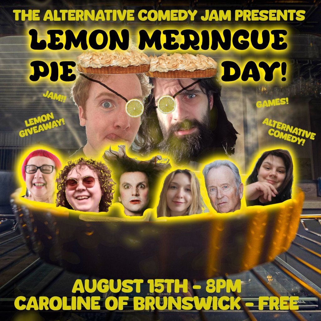 The Alternative Comedy Jam's Lemon Meringue Day!, 15 August | Event in Brighton | AllEvents