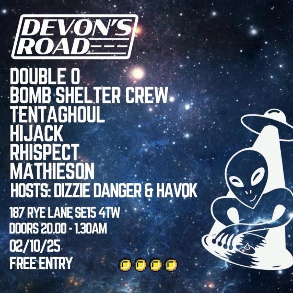 Devon's Road free party with Double O, Bomb Shelter Crew, Hijack | Event in London | AllEvents