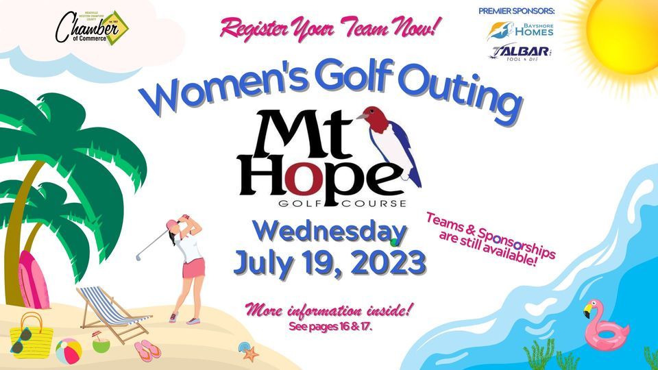 Chamber Womens Golf Outing, Mt Hope Golf Course, Guys Mills, July 19 2023 |  AllEvents.in