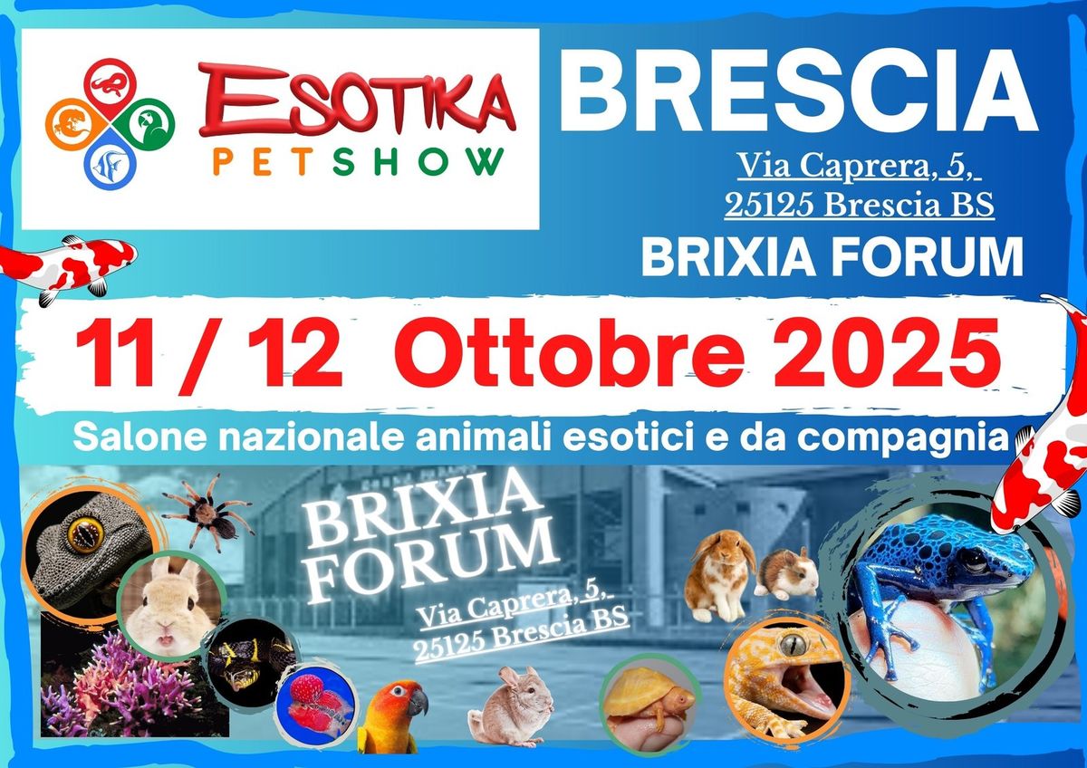 ESOTIKA PET SHOW - BRESCIA 2025, 11 October | Event in Brescia | AllEvents