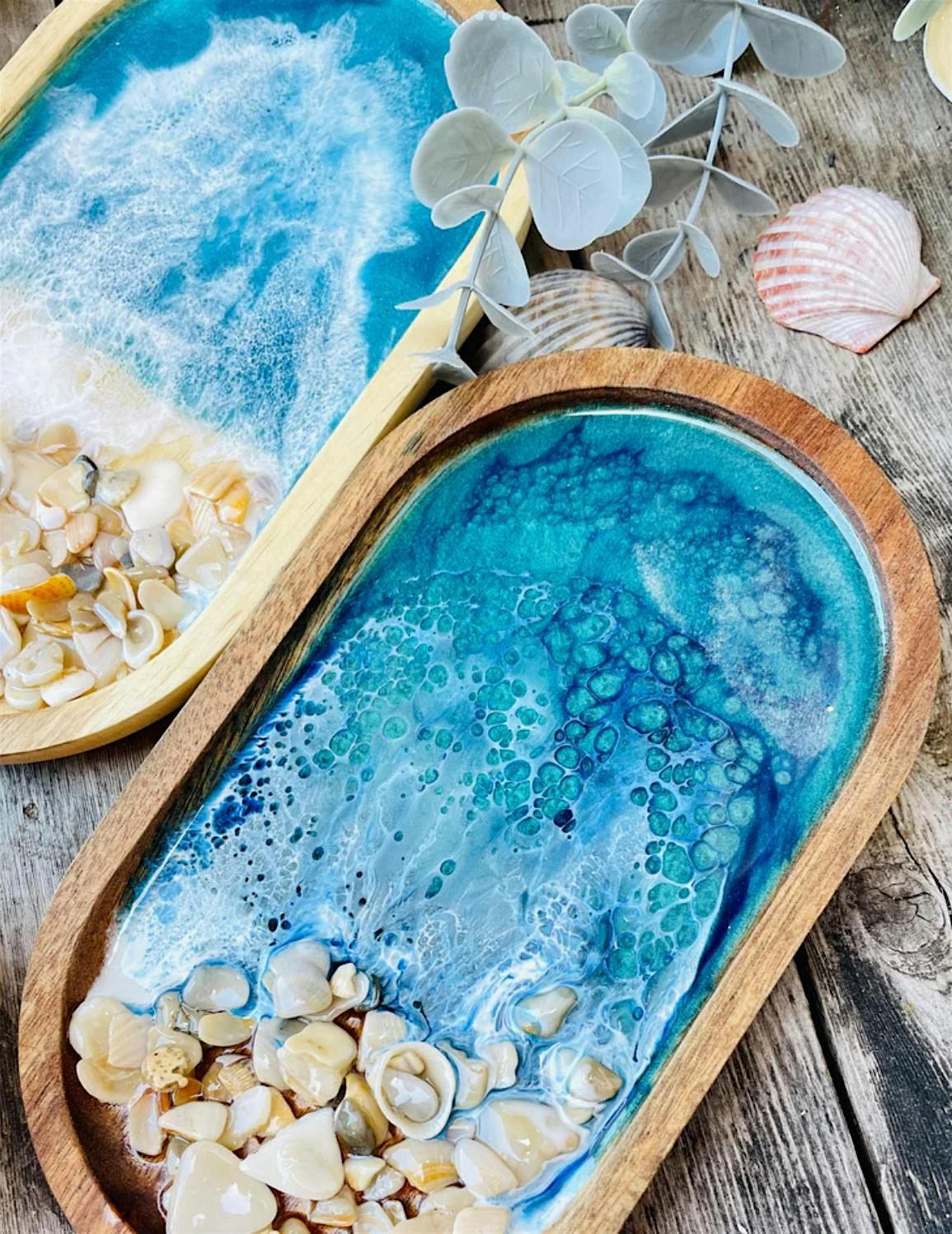 Ocean Resin Wood Tray Workshop, 31 January | Event in St. Petersburg | AllEvents