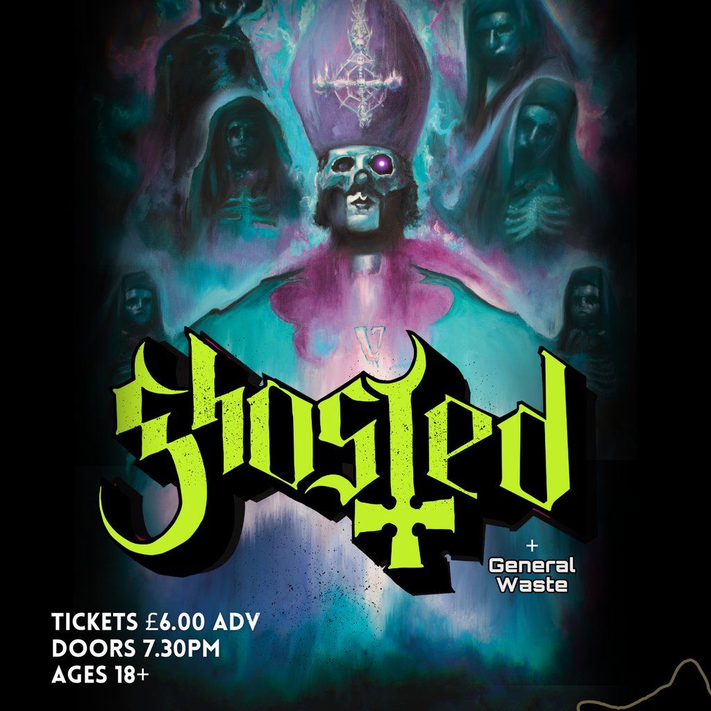 GHOSTED - Ghost tribute @ Black Cat, Bridgend, 24 August | Event in Bridgend | AllEvents