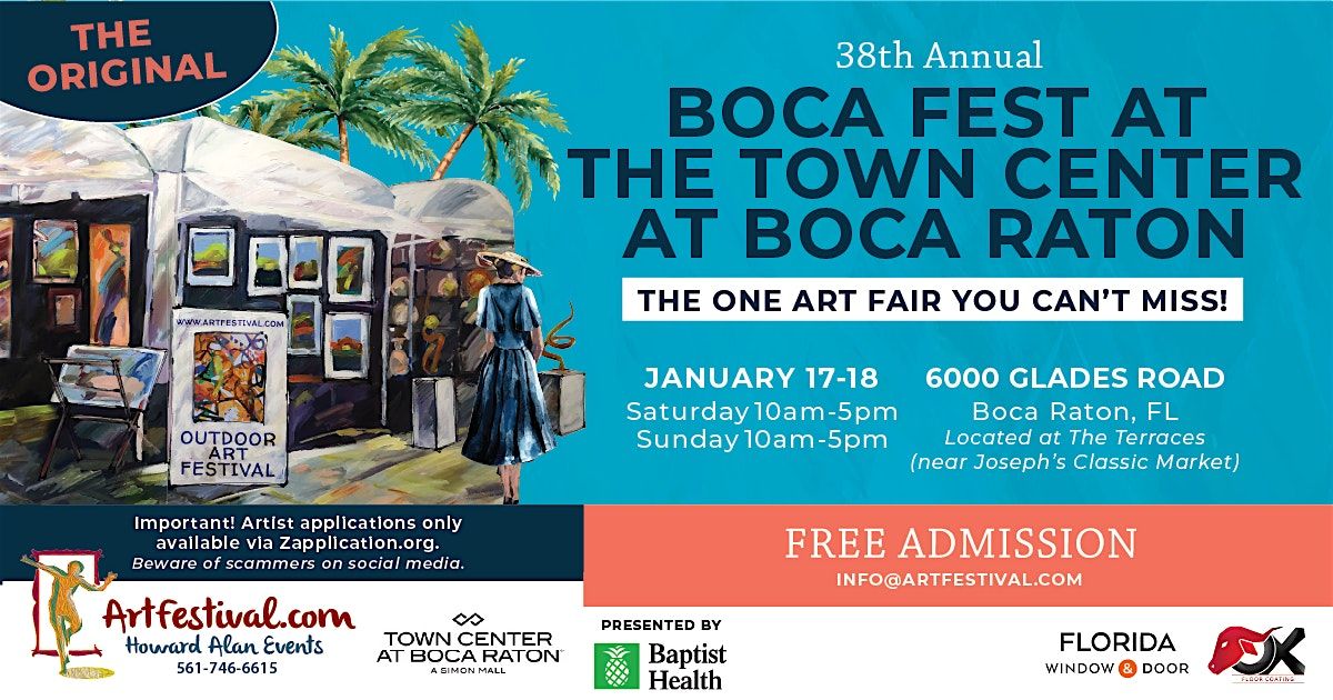 38th Annual Boca Fest at the Town Center at Boca Raton, 17 January | Event in Boca Raton | AllEvents