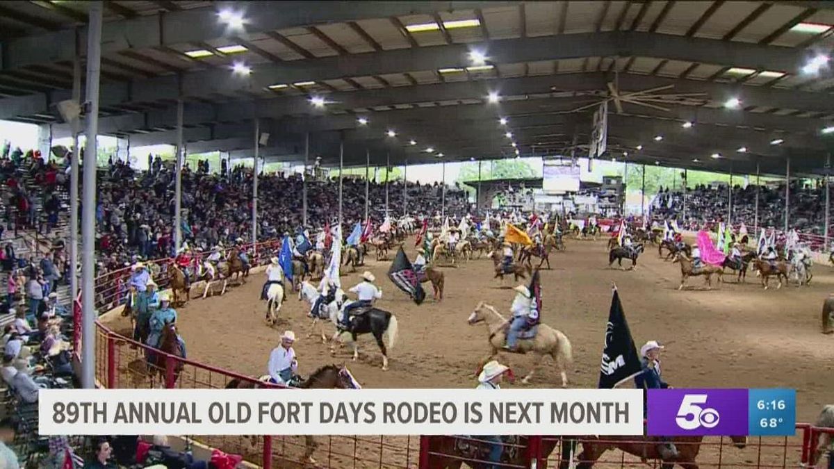 Old Fort Days Rodeo, 25 May | Event in Fort Smith | AllEvents
