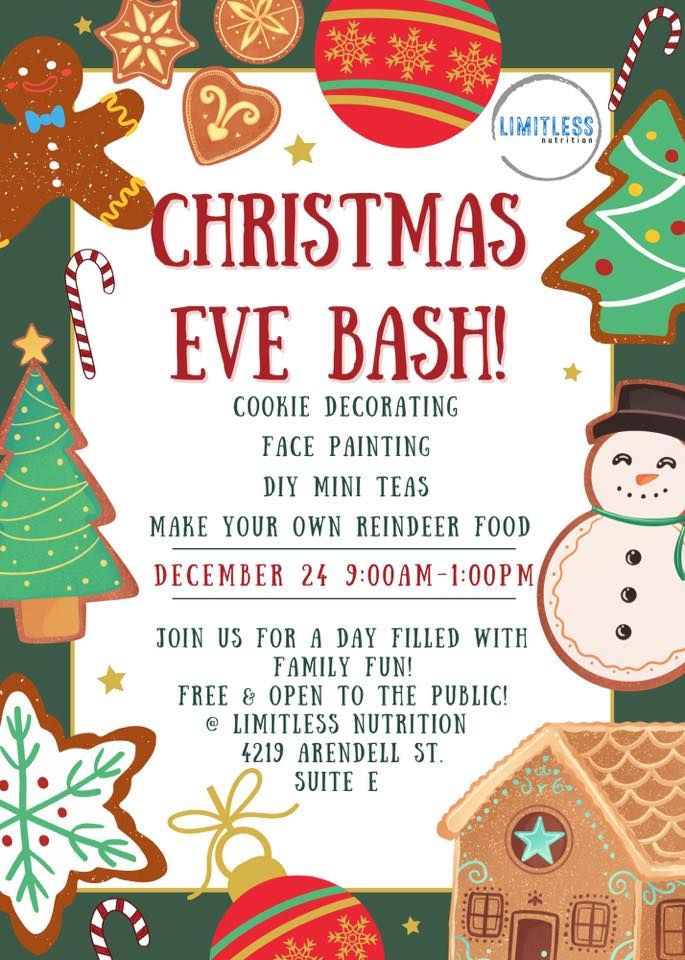 Christmas eve 2022 quotes, wishes & greetings: merry christmas whatsapp Christmas Eve Bash!?, Limitless Nutrition, Morehead City, December 24