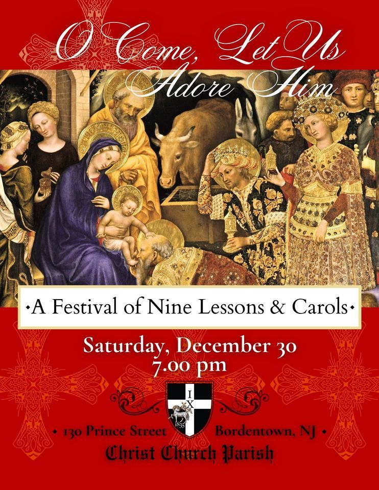 Christmas Lessons & Carols, 130 Prince St Bordentown, NJ, United States