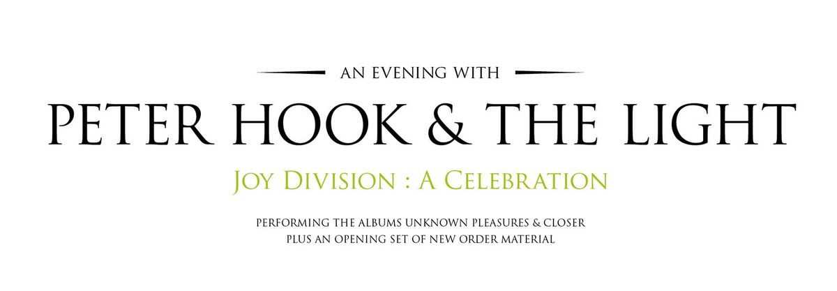 Peter Hook & The Light, 16 September | Event in Phoenix | AllEvents