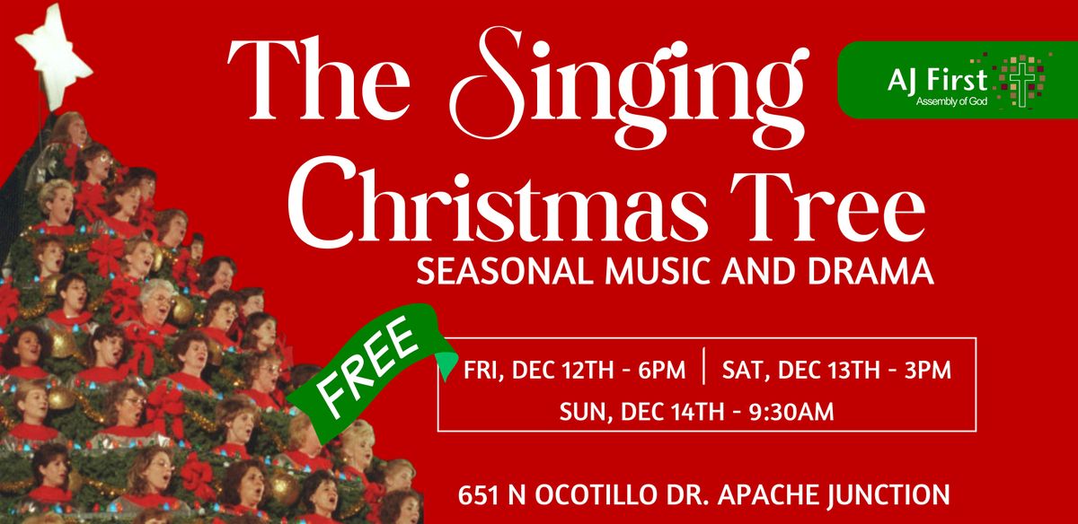 The Singing Christmas Tree!, 12 December | Event in Apache Junction | AllEvents