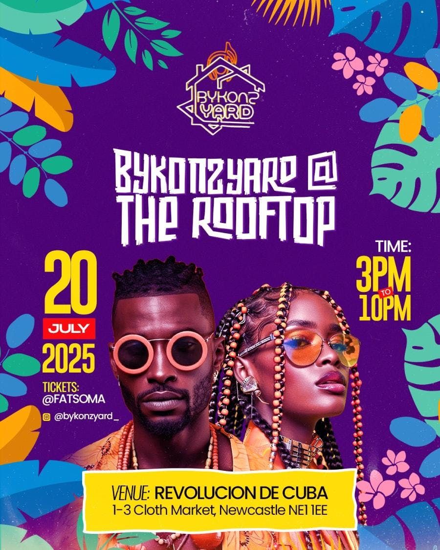 BykonzYard @ The Rooftop, 20 July | Event in Newcastle Upon Tyne | AllEvents