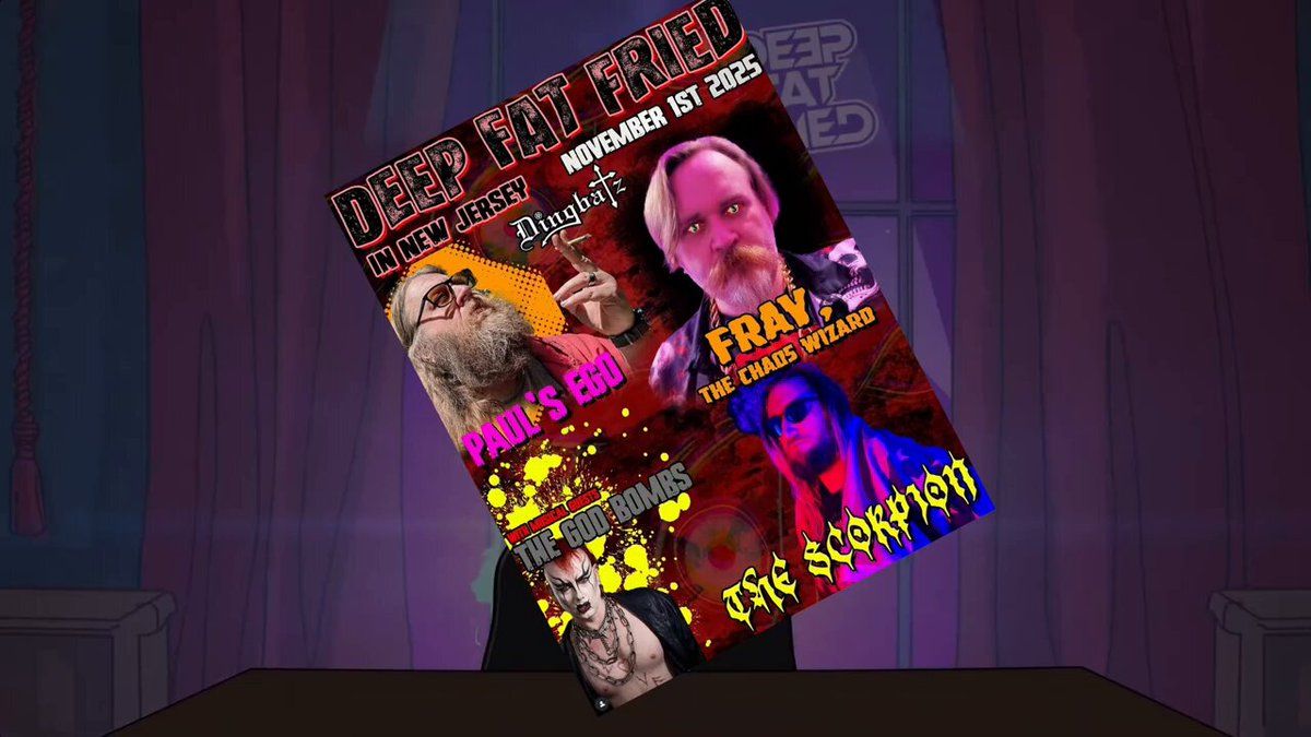 Deep Fat Fried: Paul's Ego  Fray The Chaos Wizard & The Scorpion, 31 October | Event in Clifton | AllEvents