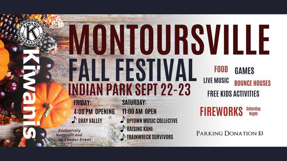 2025 Montoursville Kiwanis Fall Festival, Indian Park Montoursville, 22