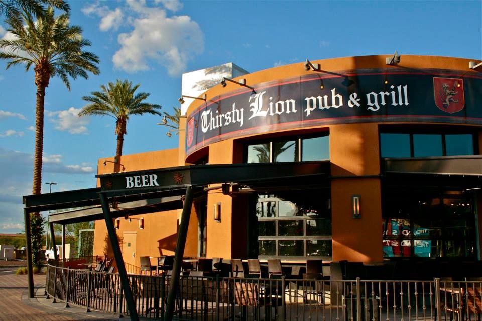 Family Friendly Happy Hour at The Thirsty Lion at Tempe Marketplace