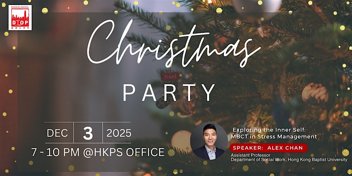 Exploring the Inner Self: MBCT in Stress Management and X'mas Party | Event in Hong Kong | AllEvents