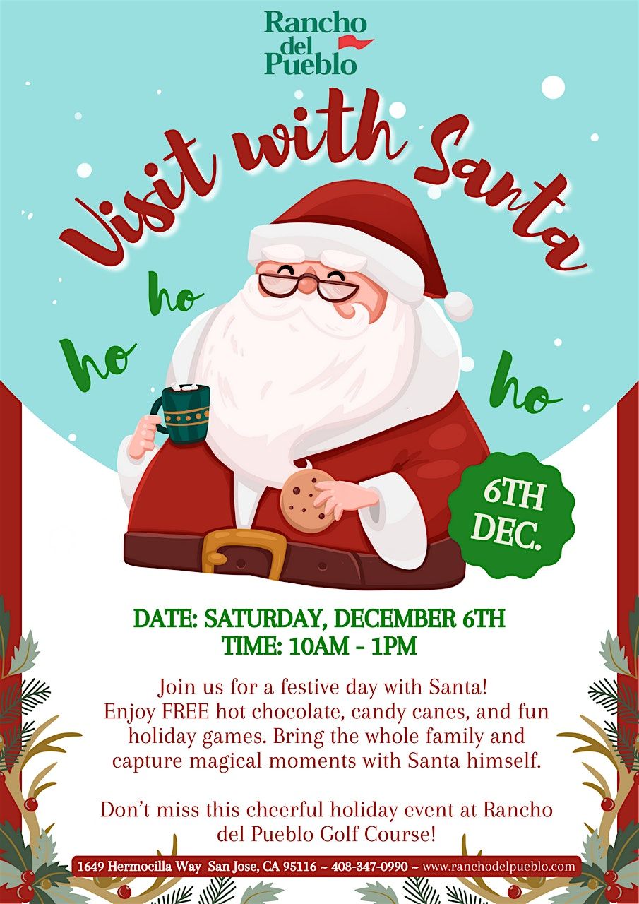 Visit with Santa! | Event in San Jose | AllEvents