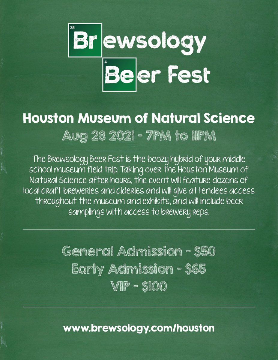 Houston Brewsology Beer Fest at Houston Museum of Natural Science, 21 June | Event in Houston | AllEvents