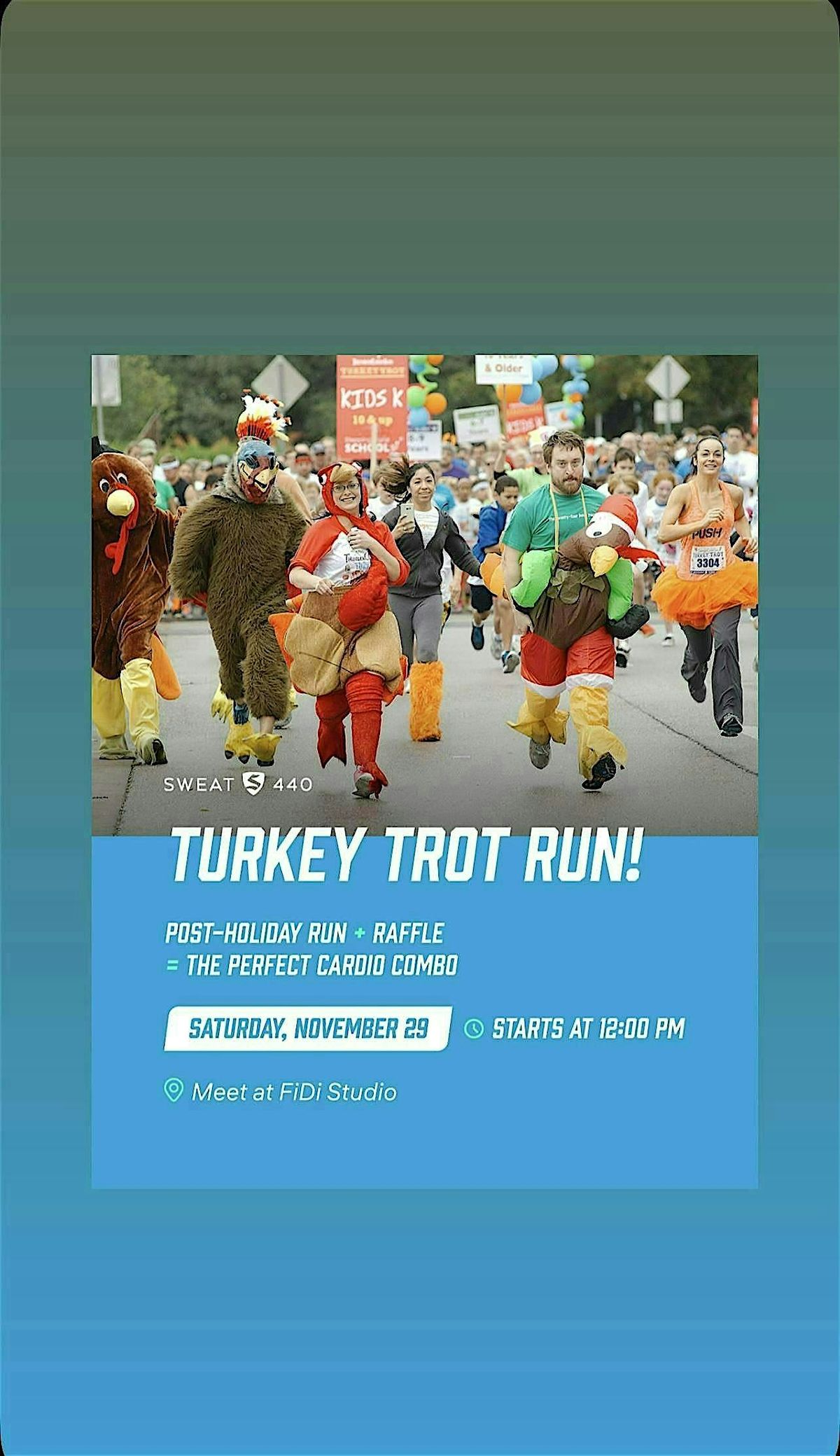 SWEAT440 FIDI - Turkey Trot Run | Event in New York | AllEvents
