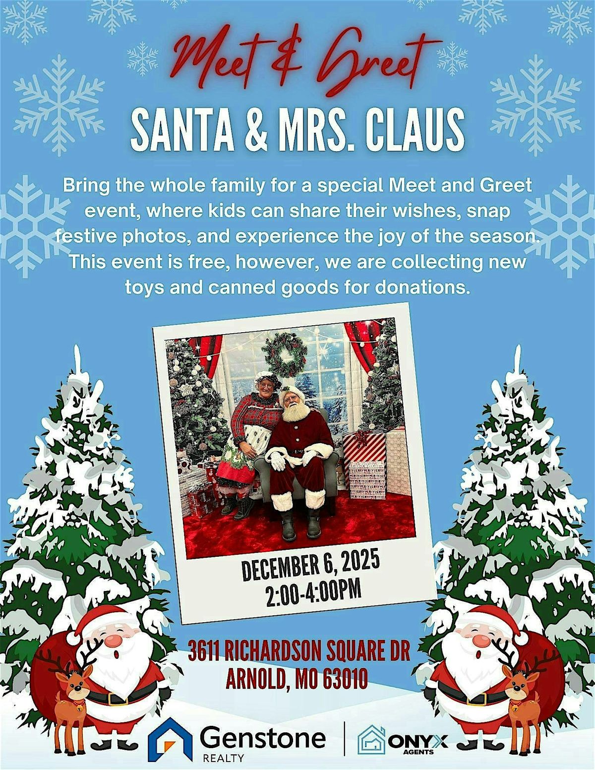 Meet & Greet with Santa and Mrs. Claus, 6 December | Event in Arnold | AllEvents