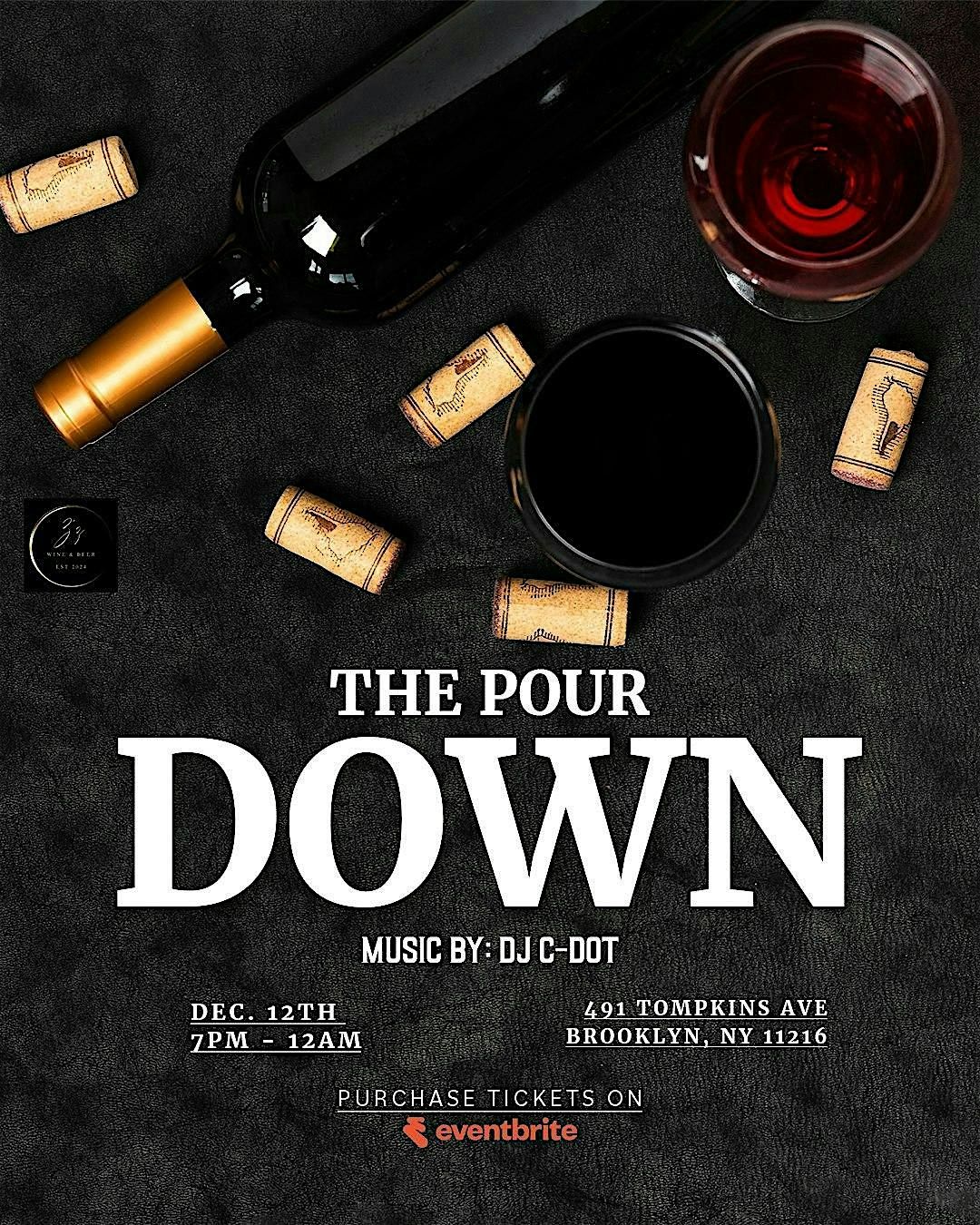 THE POUR DOWN, 12 December | Event in Brooklyn | AllEvents