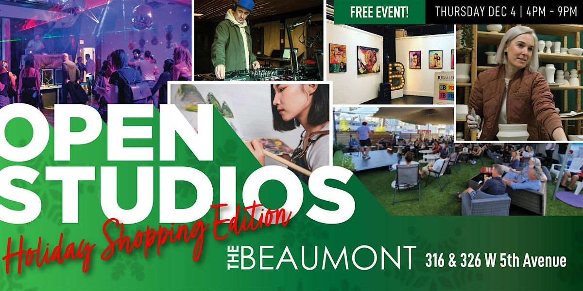 Beaumont Open Studios - Holiday Shopping Edition, 4 December | Event in Vancouver | AllEvents