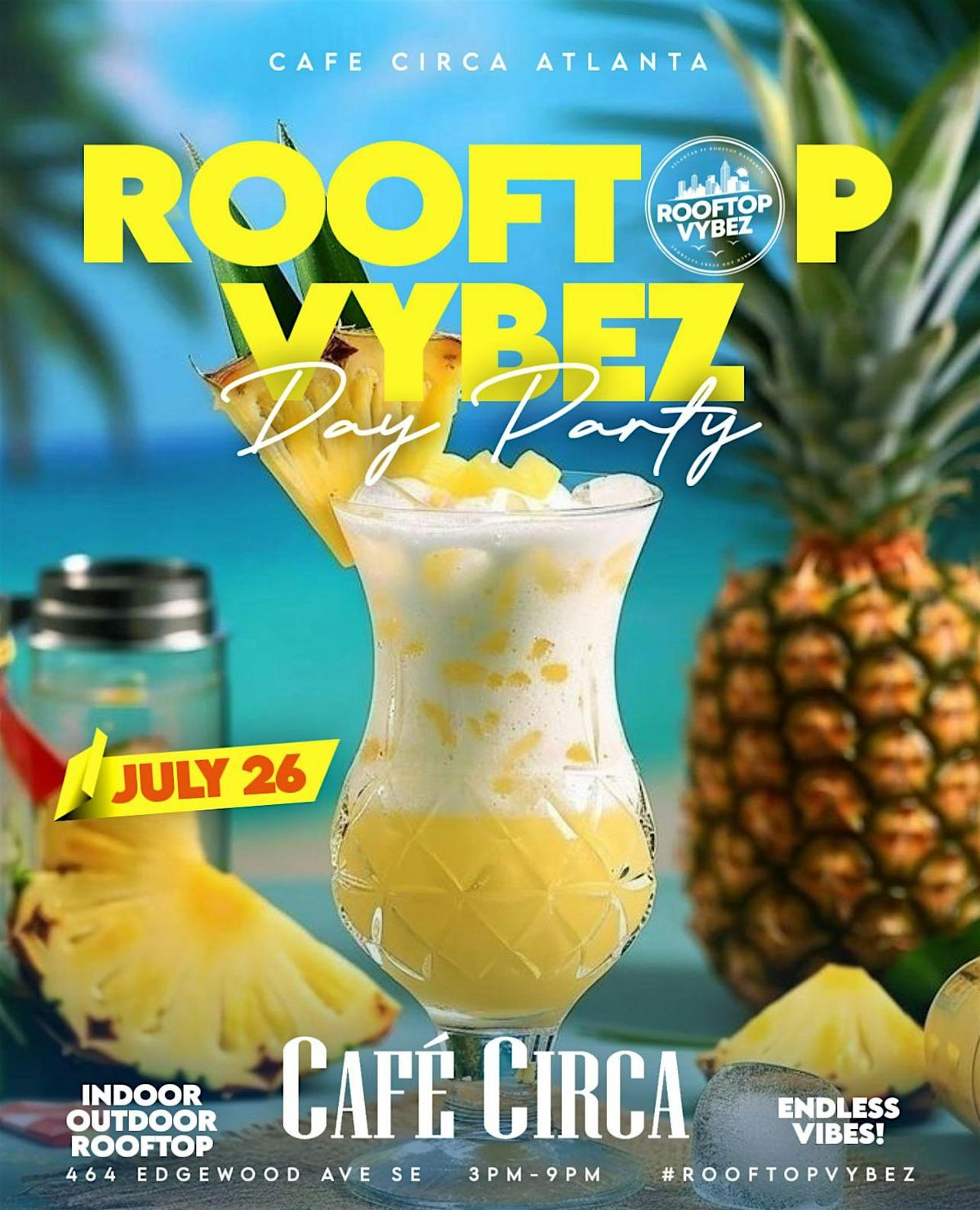 #1 SATURDAY SEXY ROOFTOP BRUNCH! 3pm-9pm  (404-919-1444) for cabanas | Event in Atlanta | AllEvents