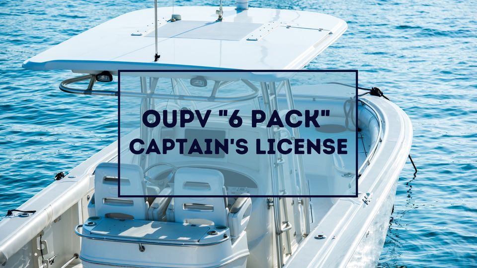 OUPV (6Pack) Captains License, 2107 S Andrews Ave, Fort Lauderdale, FL 333163431, United