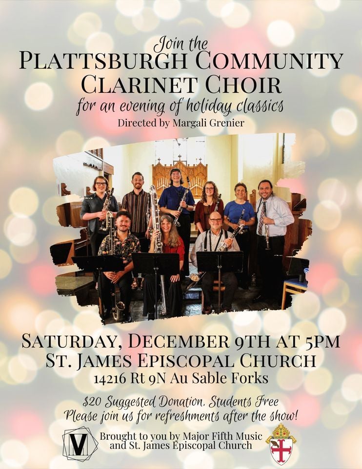 Plattsburgh Community Choir Concert, St. James Episcopal