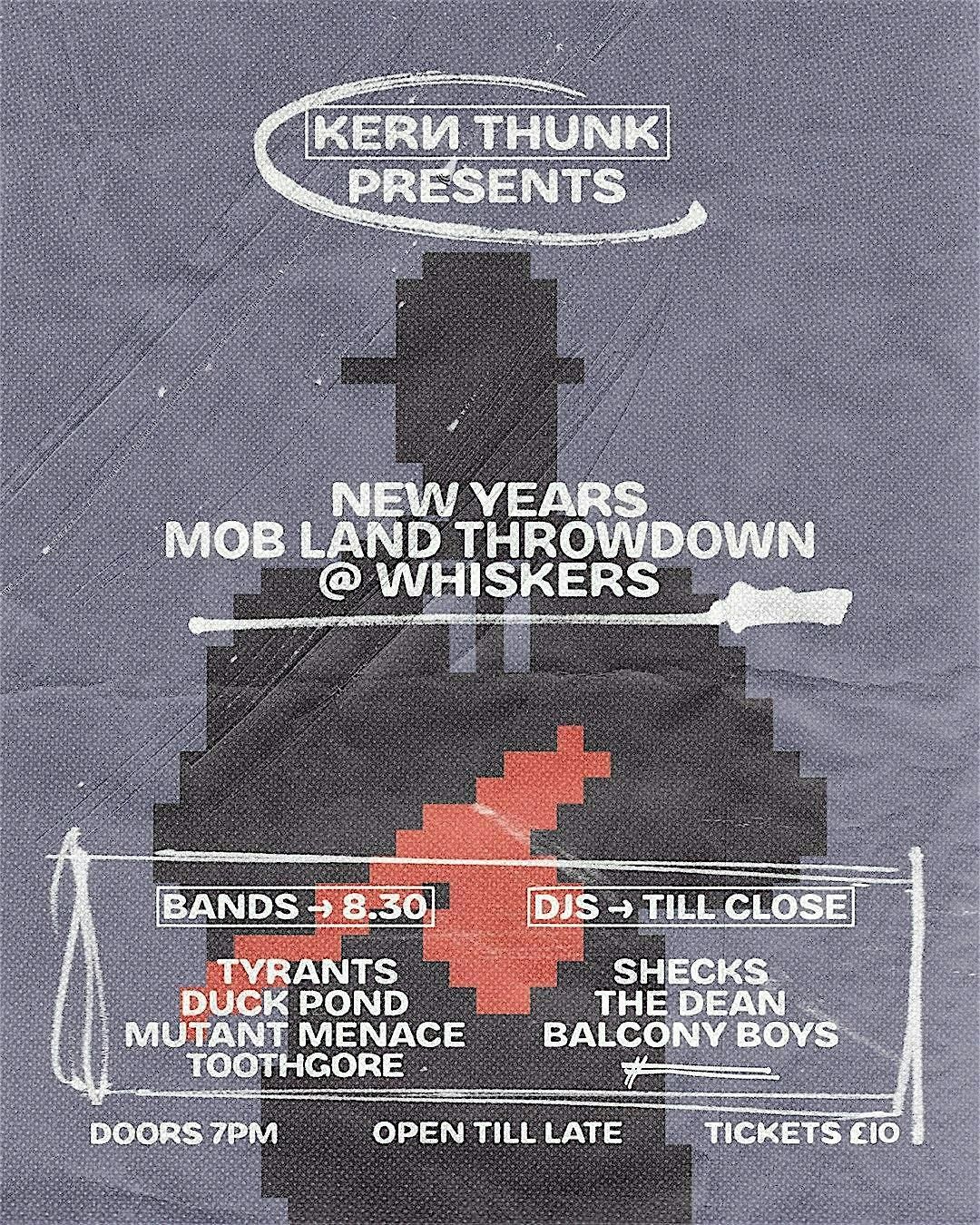 NEW YEARS EVE - MOBLAND THROWDOWN hosted by KERNTHUNK, 31 December | Event in Newquay | AllEvents