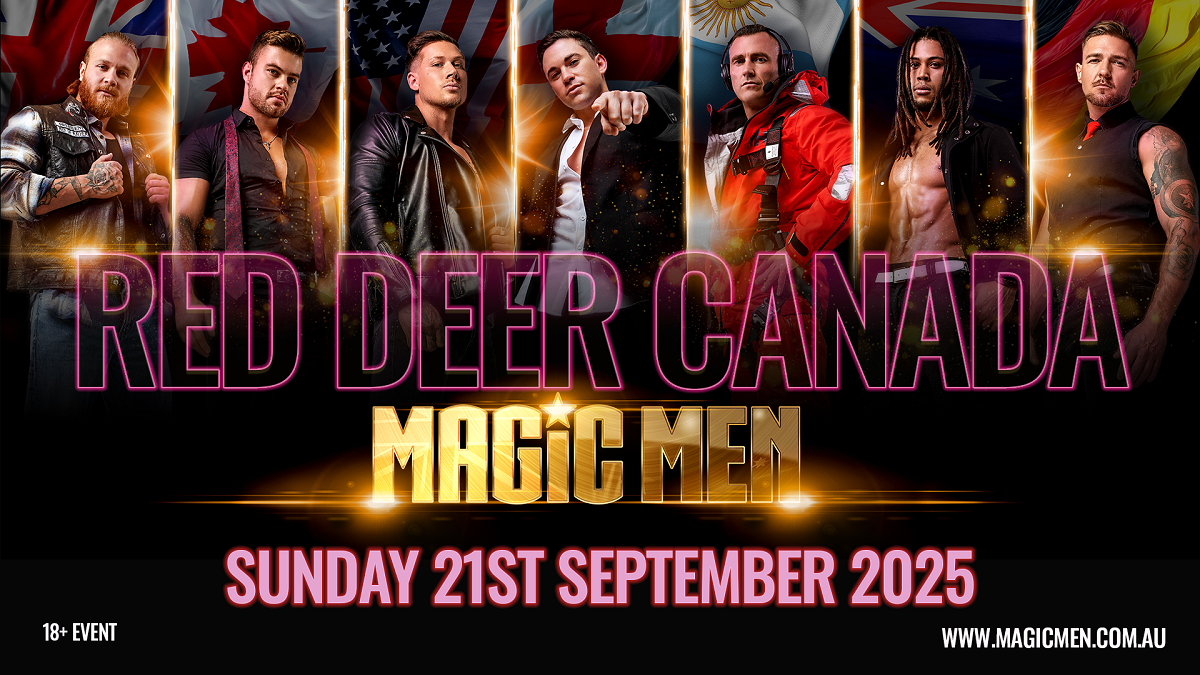 Magic Men Australia - Lloydminster, 20 September | Event in Lloydminster | AllEvents