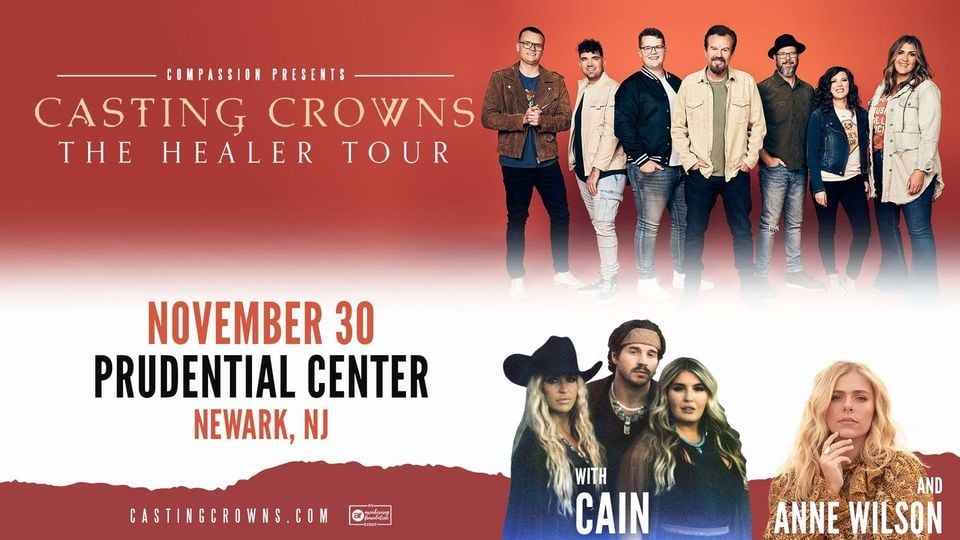 Casting Crowns The Healer Tour Newark, NJ, December 1 2022 Online