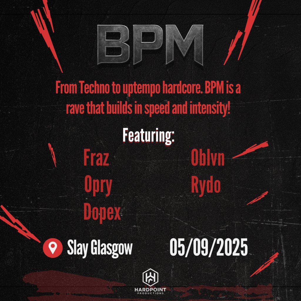 Bpm, 5 September | Event in Glasgow | AllEvents