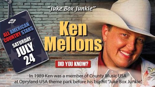 Ken Mellons At Orange Blossom Opry The Orange Blossom Opry Weirsdale July 24 2021 Allevents In Orange Blossom Opry Events August 2022