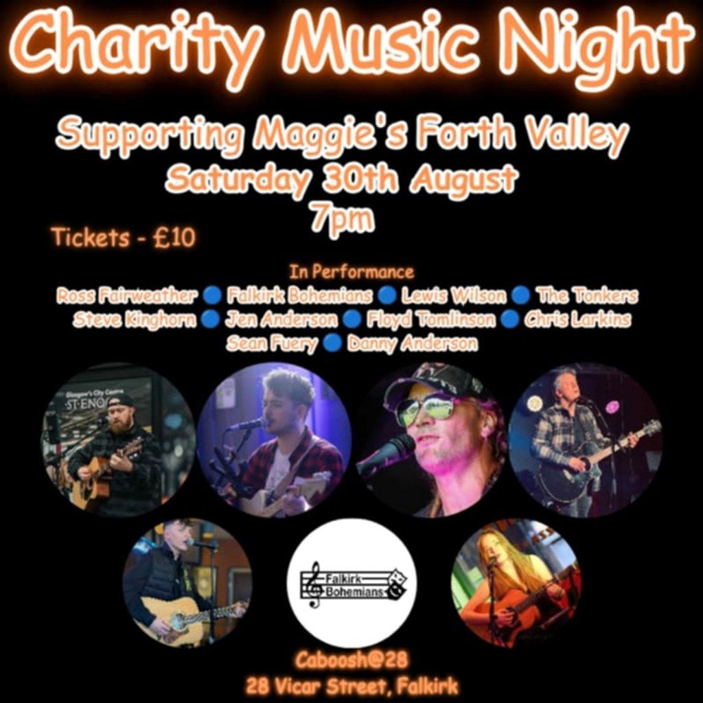 Maggies Forth Valley Charity Night, 30 August | Event in Falkirk | AllEvents
